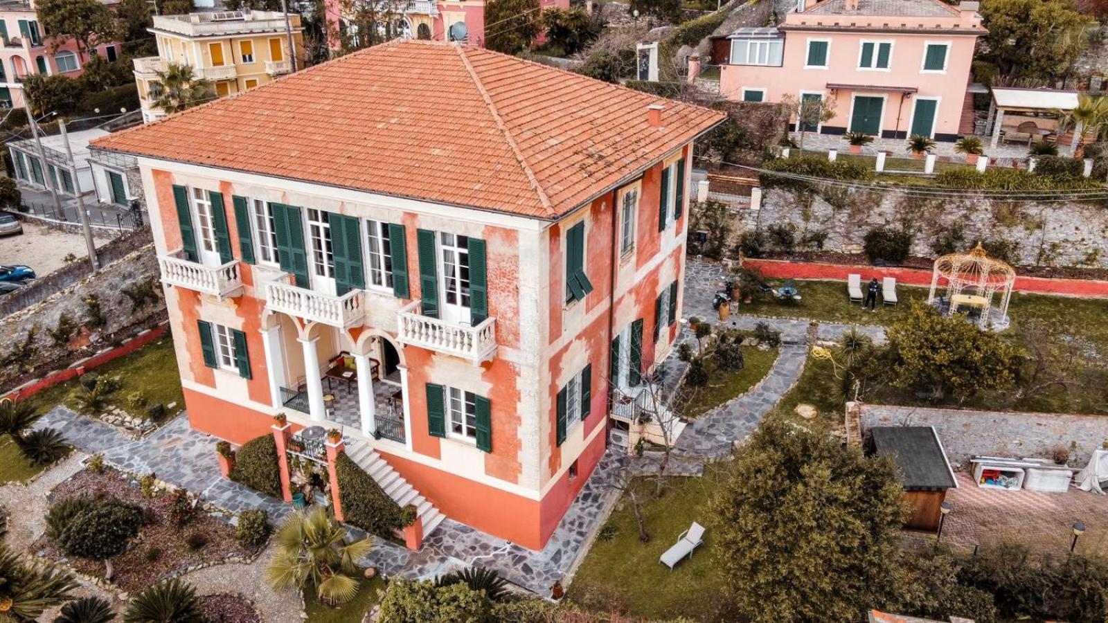 Villa Gelsomino Exclusive House Santa Margherita Ligure Bagian luar foto